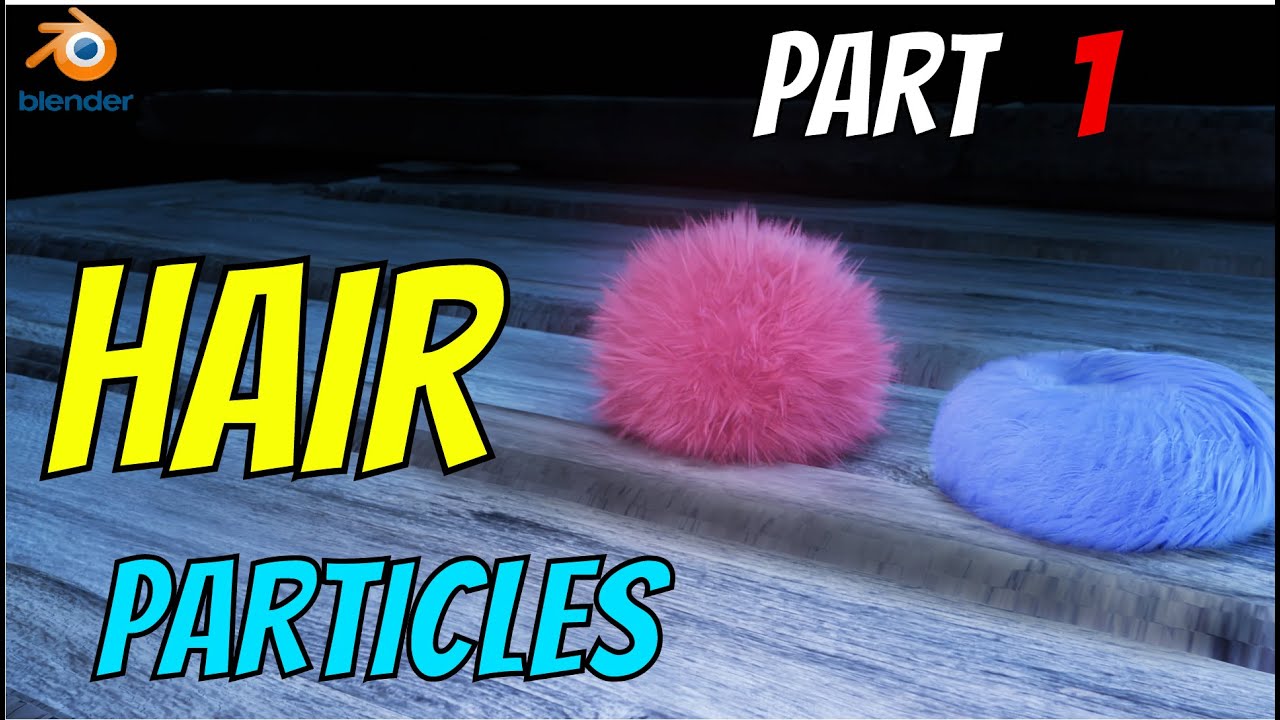 Blender 2.91  Beginner Hair Particles - Creating Hair Part 1 - Urdu/Hindi