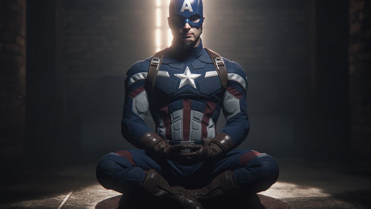 Hero Mindset (CAPTAIN AMERICA) Soothing Ambience for Deep Relaxation & Strength