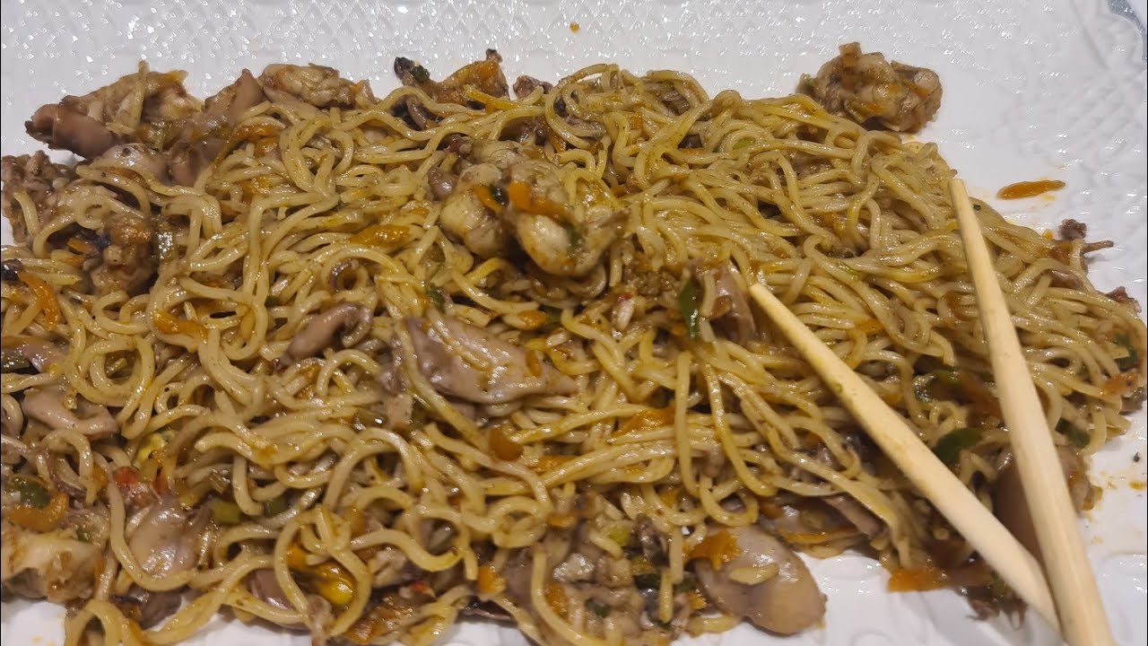 طبق شعرية صنيه 🦑🍤👨‍🍳بسمك البحر الذ👌💯