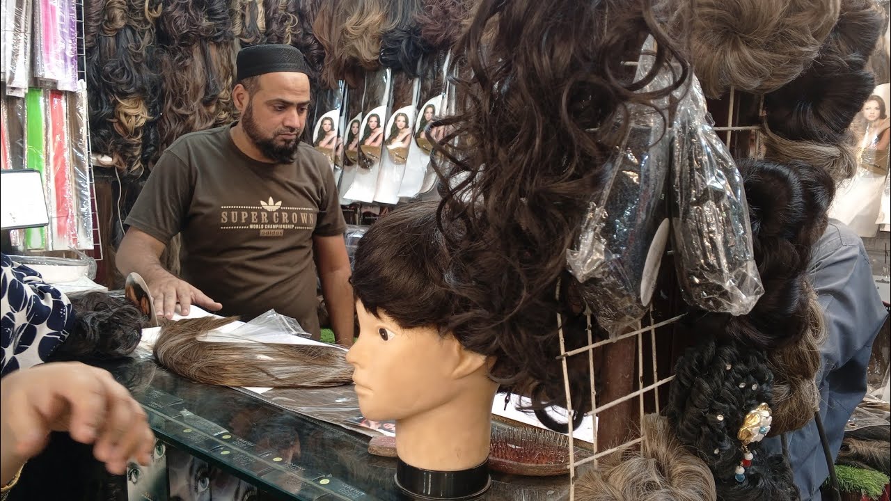 Hair extensions price in pakistan 2025|| hairstyle dummy wholesale market||hair extensions tutorial 