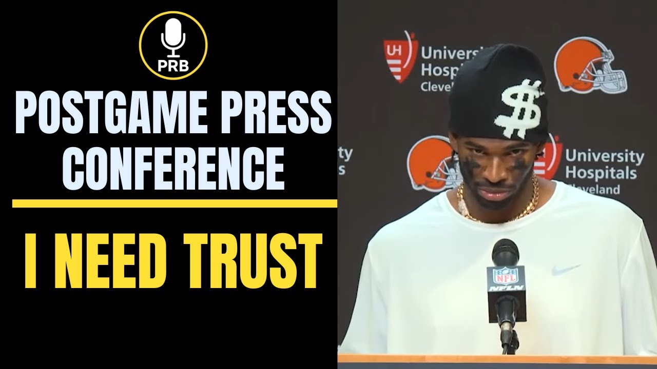 Shedeur Is Telling Cleveland What He Needs