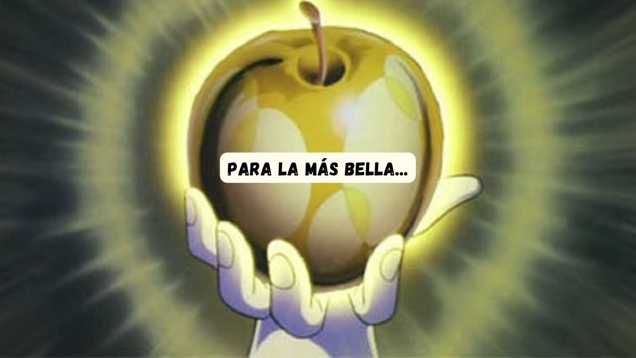 LA MANZANA DE LA DISCORDIA | MITOLOGÍA GRIEGA