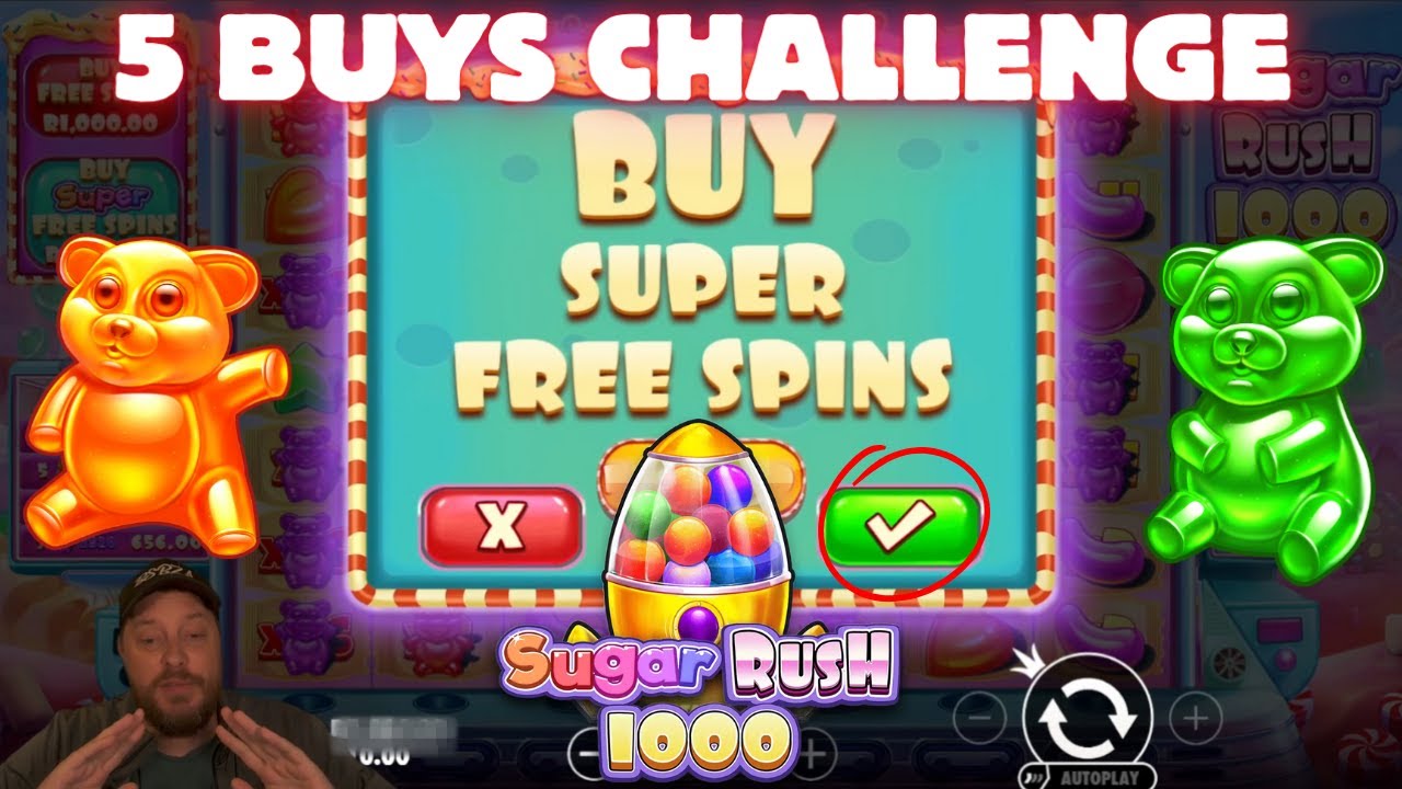 SUGAR RUSH 1000 | 5 BUYS SERIES
