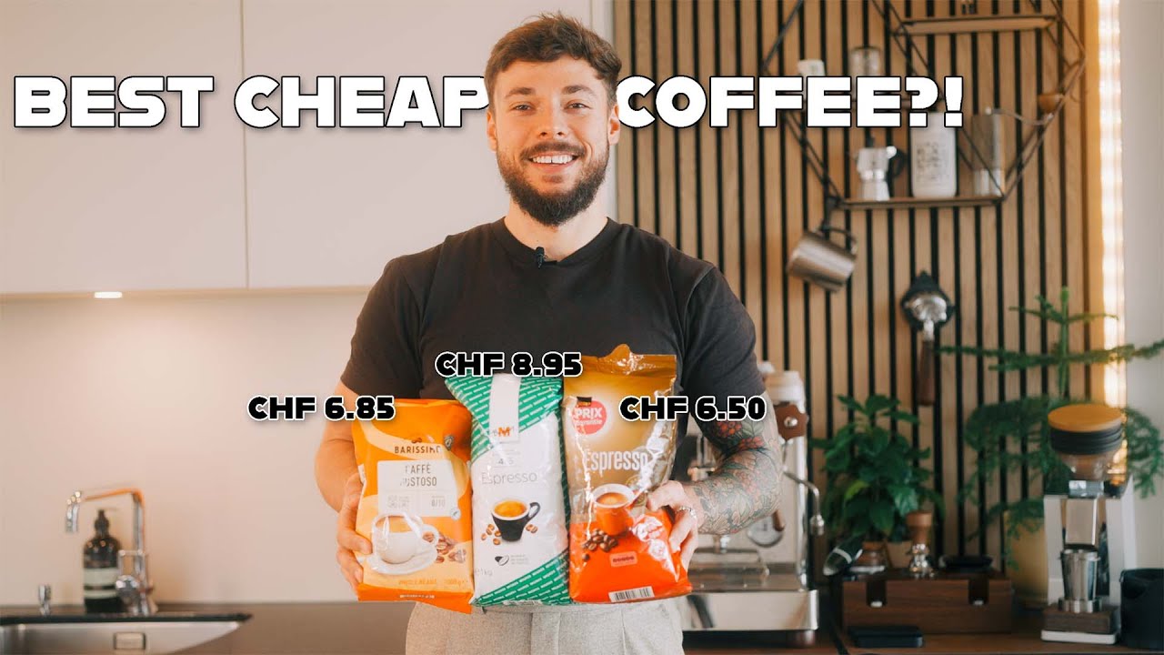 Die besten g&uuml;nstigen Kaffeebohnen der Schweiz im Test &ndash; Coop, Aldi, Migros im Vergleich! ☕️