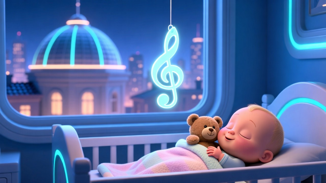 Good Night City Song 🌙 | Calm Bedtime Song for Kids | Sing Along Lullaby