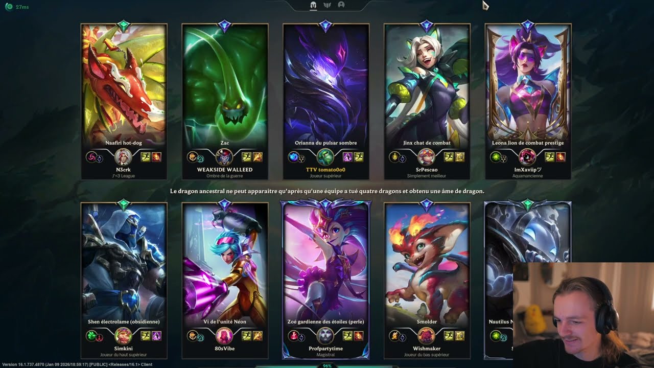 Early compliqué mais NEVER SURRENDER - Orianna vs Zoé