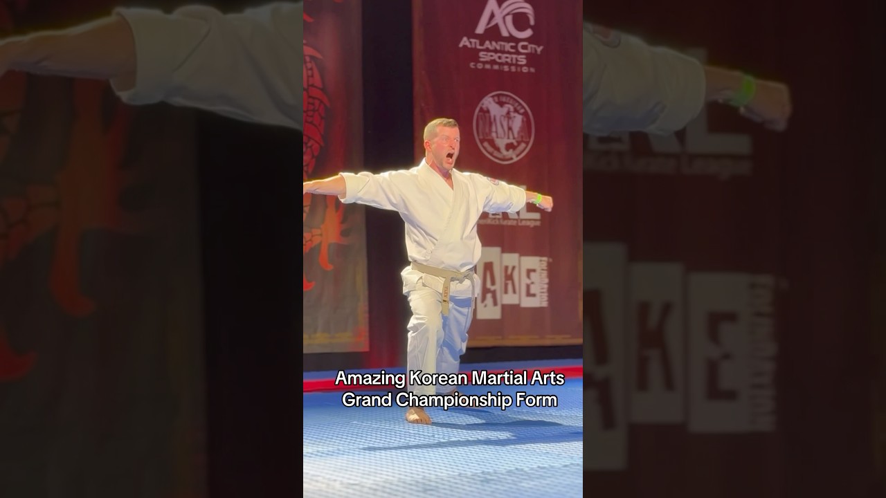 Amazing Korean Martial Arts Grand Championship Form Performance #martialarts #taekwondo #amerikick