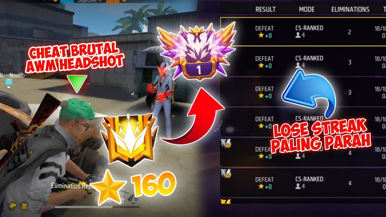 24 JAM DISIKSA CHEAT SAMPAI LOSE STREAK | Push Top Region CS Rank Season 30