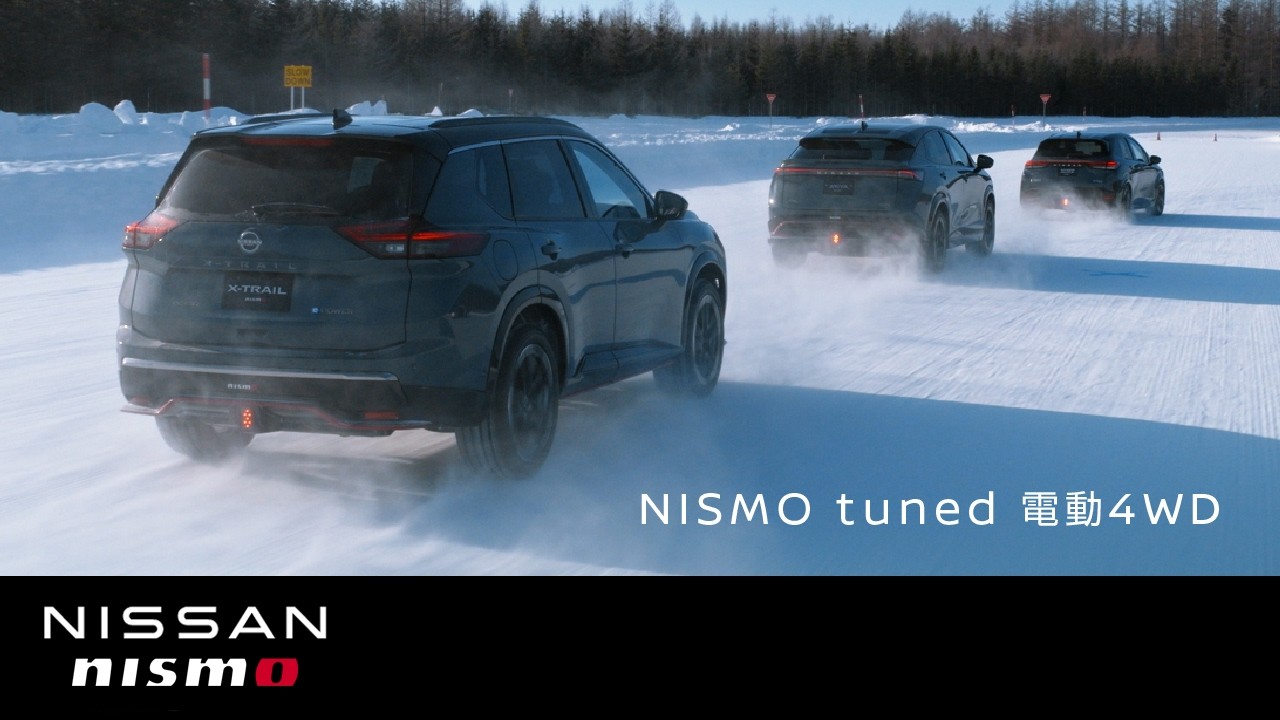 【NISMO 電動4WD】-25℃で激走！1/10K秒の制御で意のままの走り