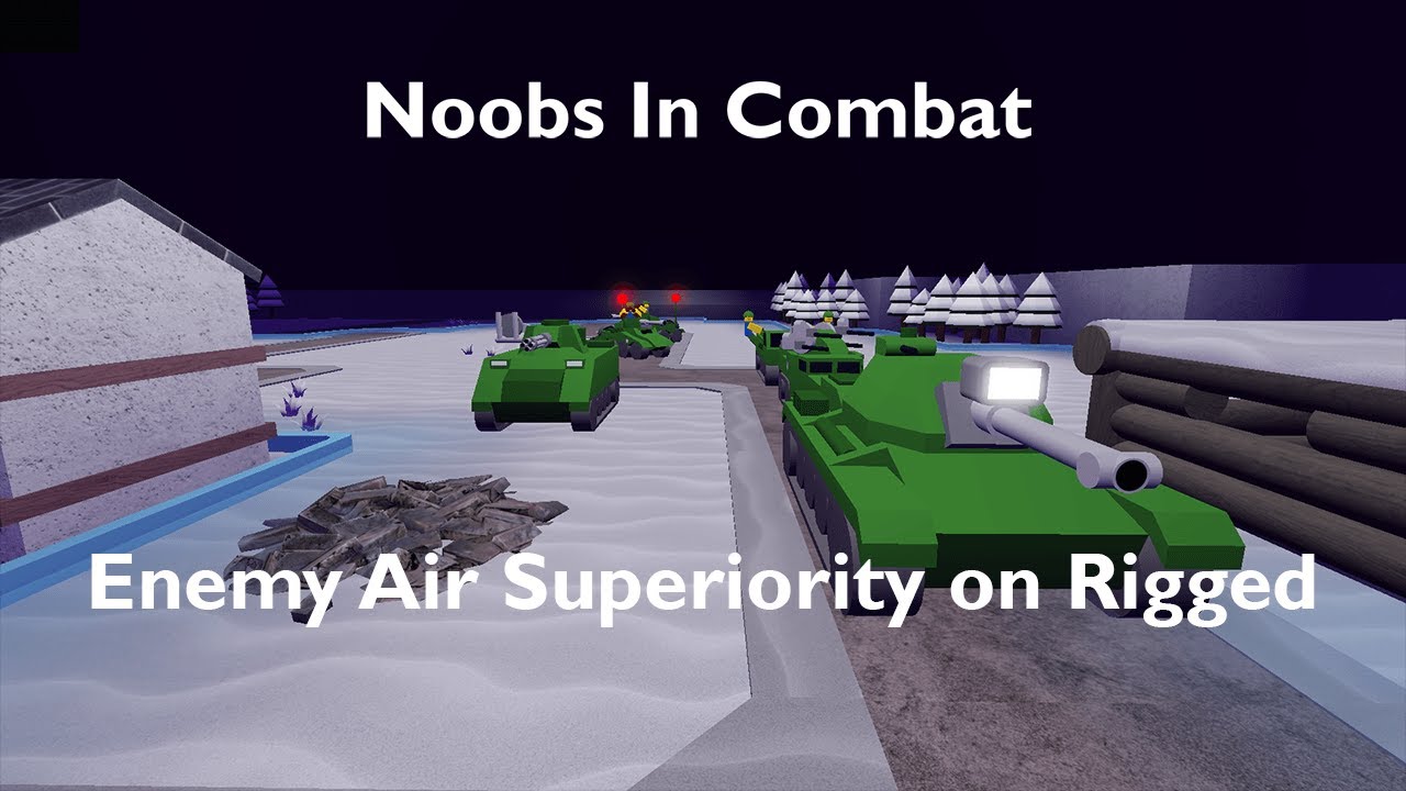 How to beat Enemy Air Superiority solo on Rigged (Noobs In Combat, Roblox)
