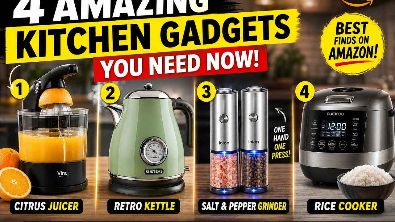 4 Amazing Kitchen Gadgets on Amazon That Are Actually Worth Buying in 2026