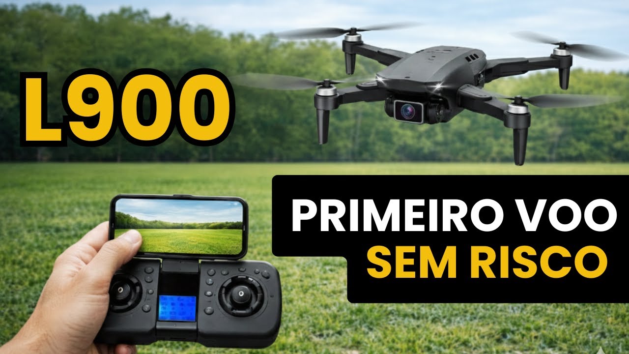 Primeiro Voo com o Drone L900: Evite Esses Erros de Iniciante