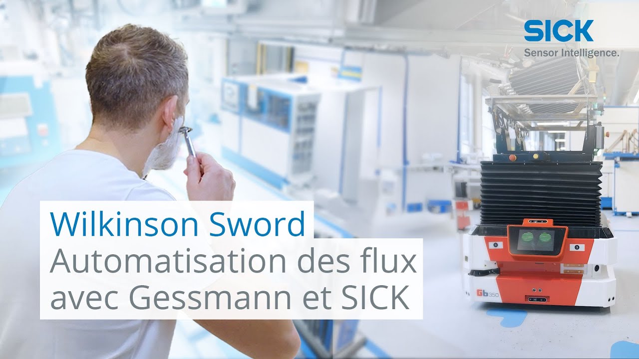 Automatisation efficace des flux de matériaux chez Wilkinson Sword avec SICK et Gessmann