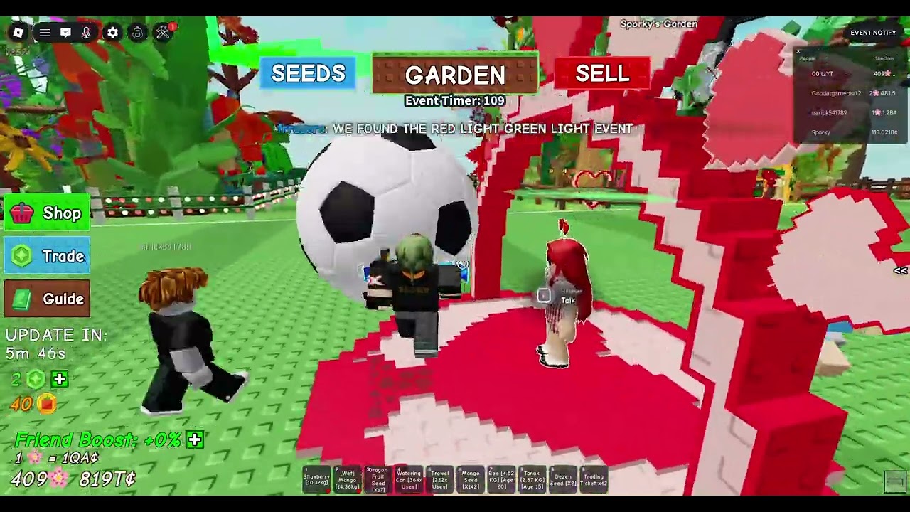 grow a garden admin abuse