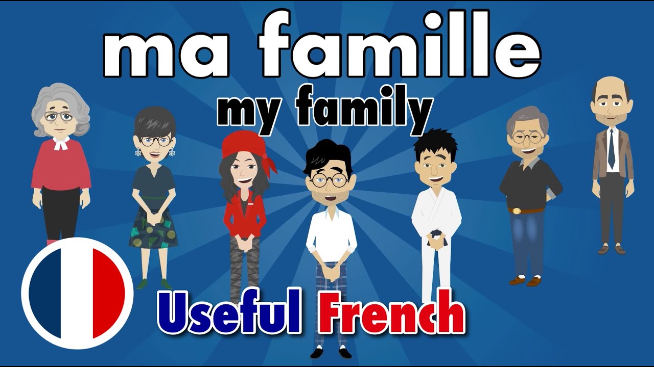 Learn Useful French: My Family - Ma famille