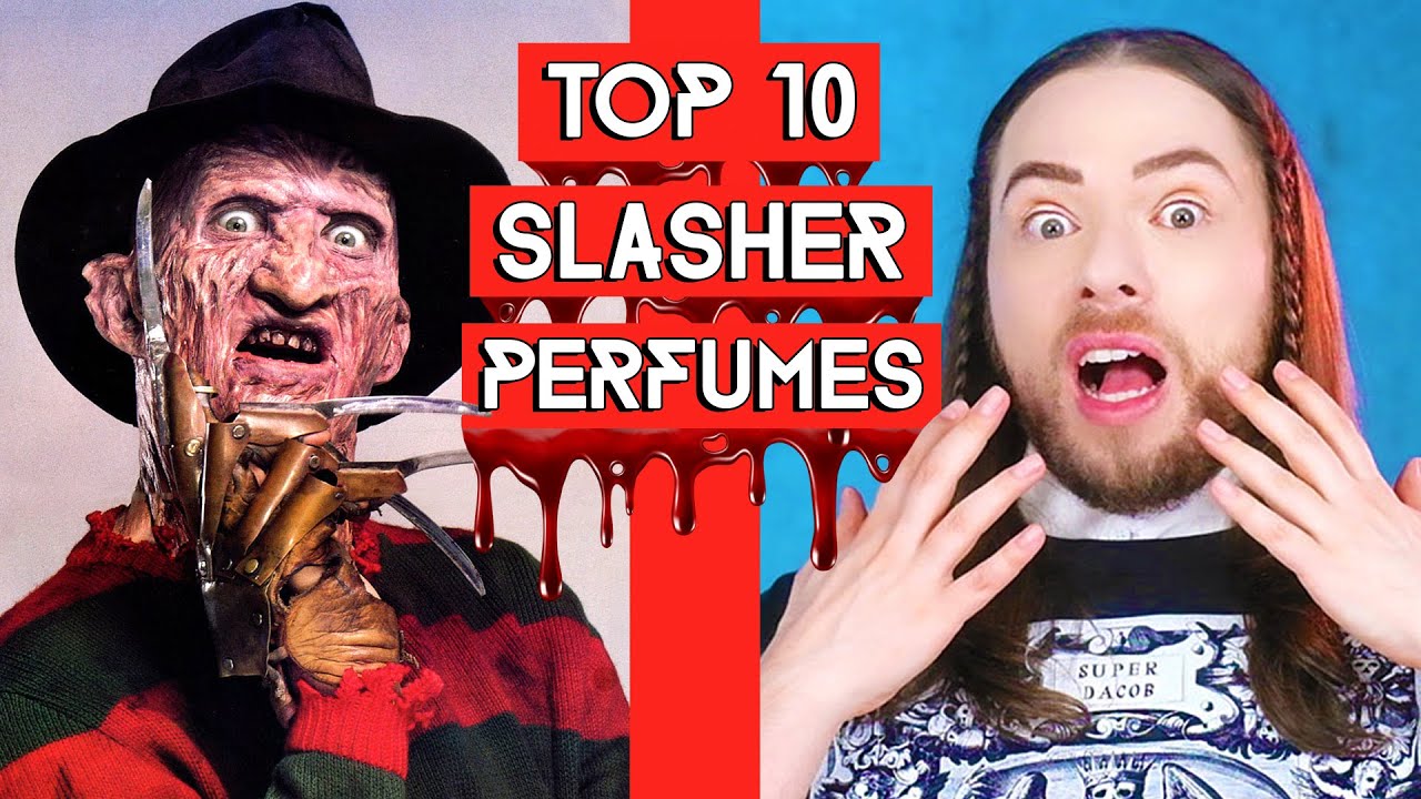 Top 10 Slasher Perfumes - See which fragrance suits which Slasher movie character best on Halloween