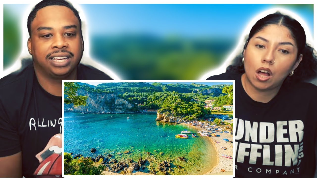AMERICANS REACT TO TOP 20 BEACHES IN GREECE