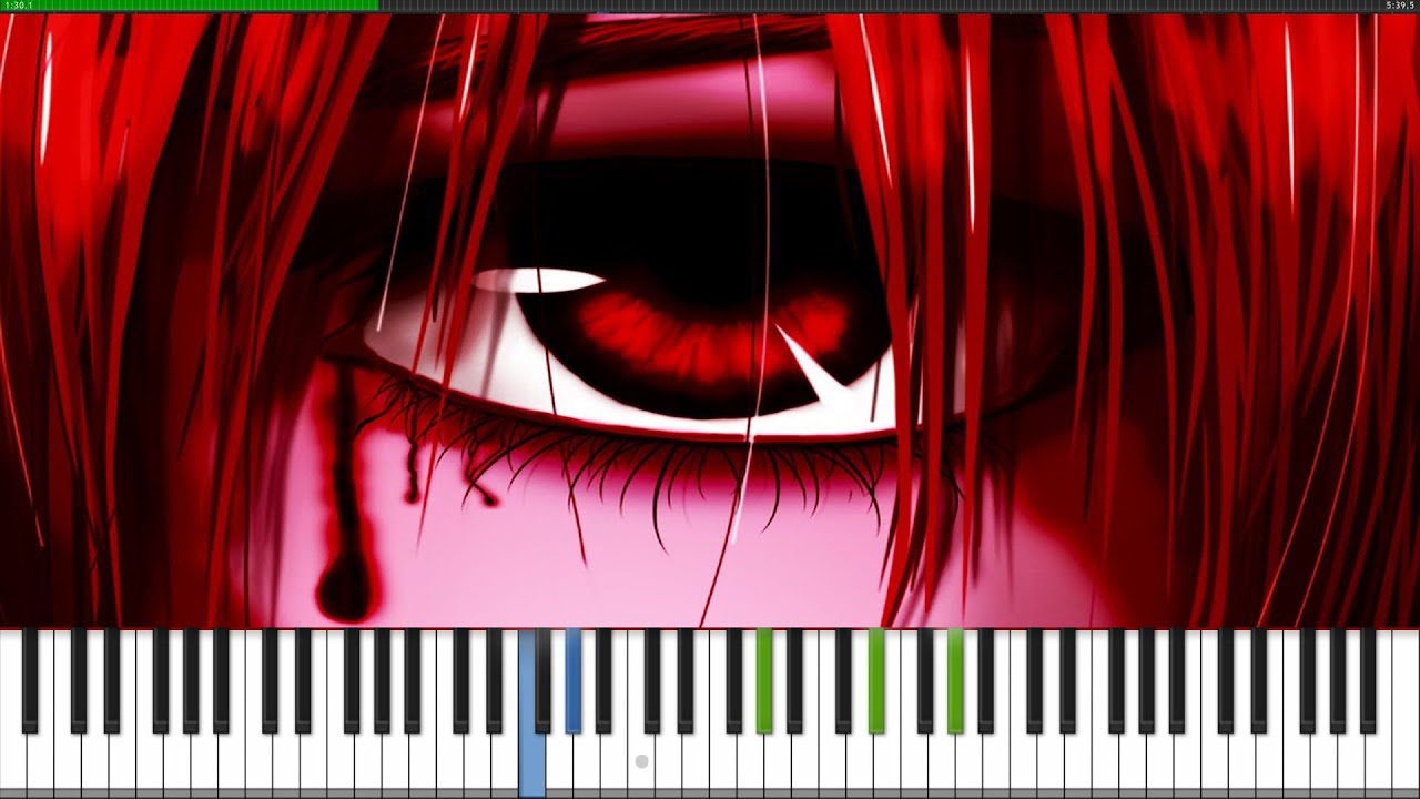Elfen Lied - Lilium {FULL VERSION} (Piano Tutorial) [Synthesia]
