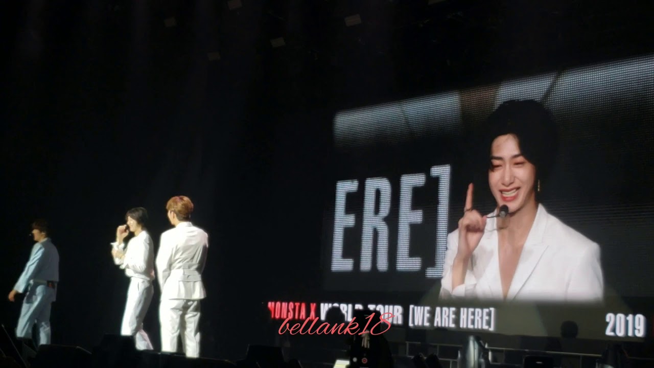 190803 (3rd ment / talk: Special stages explanations) MONSTA X 'We Are Here' Tour NY