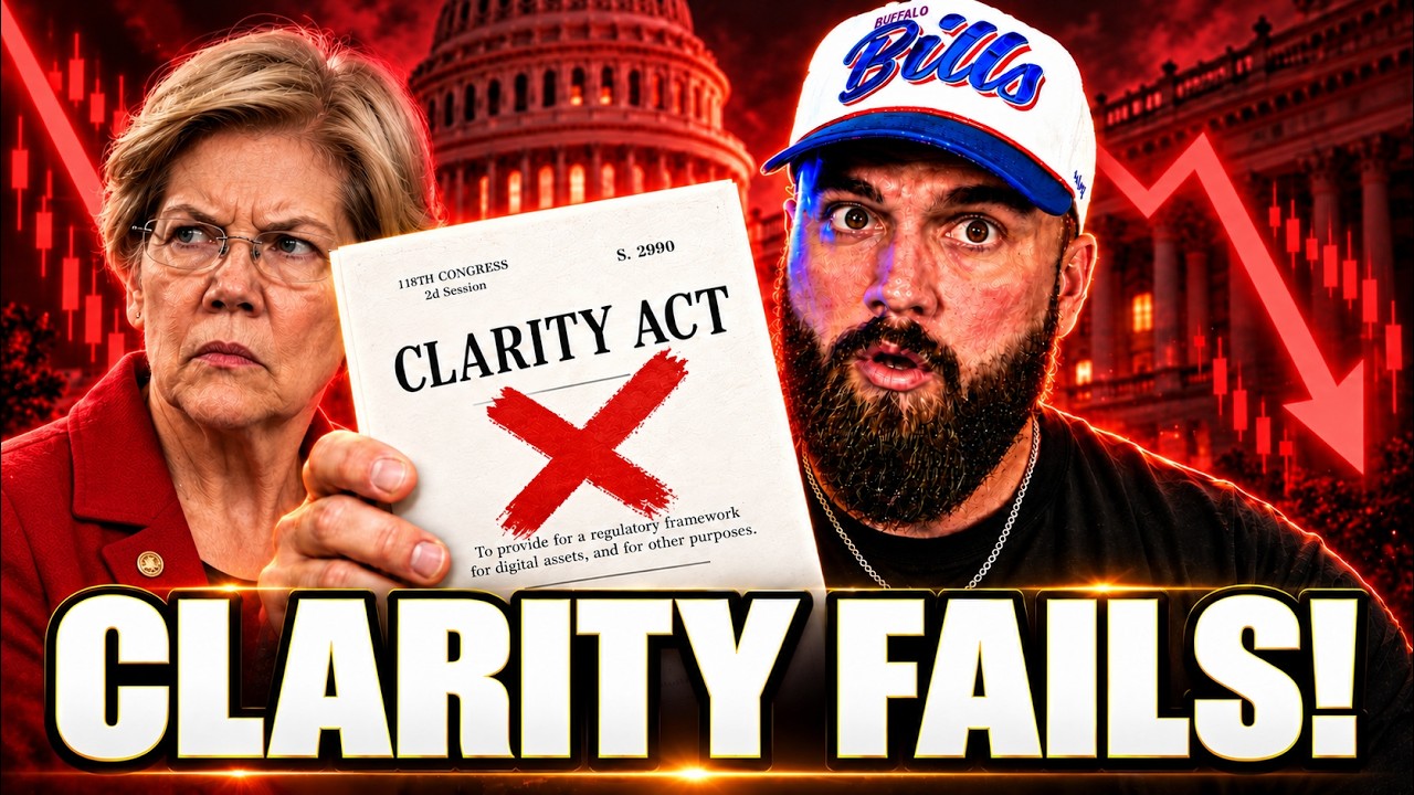 🚨 Законопроект Clarity Act не набрал 60 голосов! (Что теперь?)
