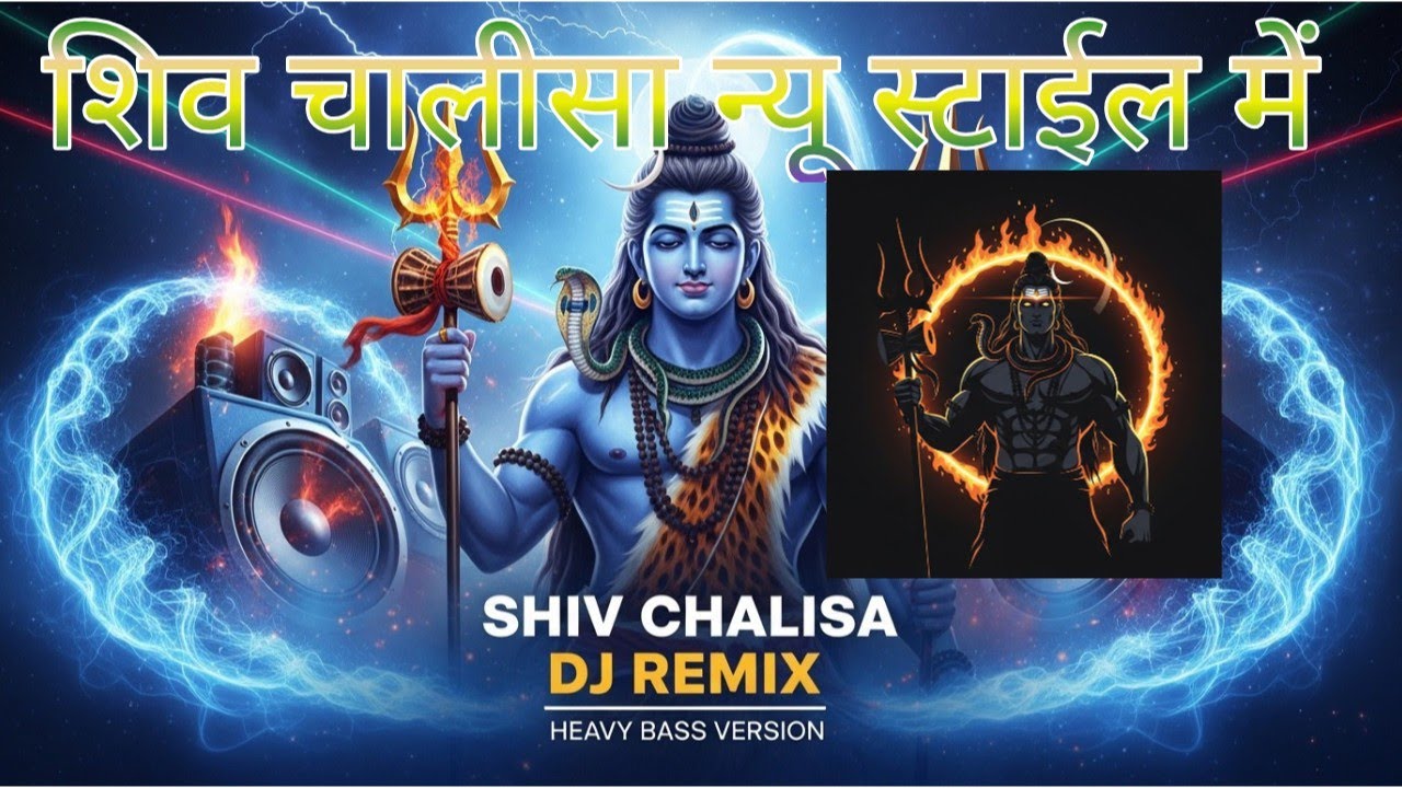 शिव चालीसा न्यू स्टाइल🔱 | Shiv Chalisa New Style 2026🔱 | DJ Remix Version | महादेव सुपरहिट भजन 🔥