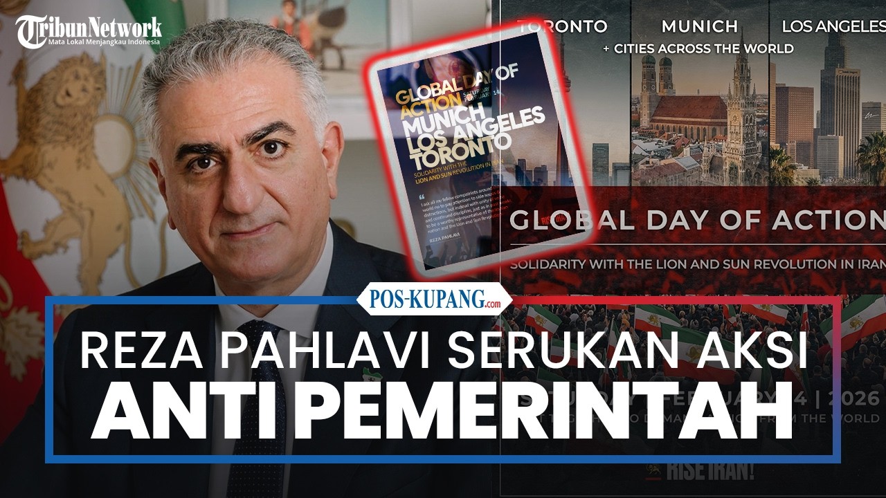 Mantan Putra Mahkota Iran Serukan Aksi Anti-Pemerintah Baru