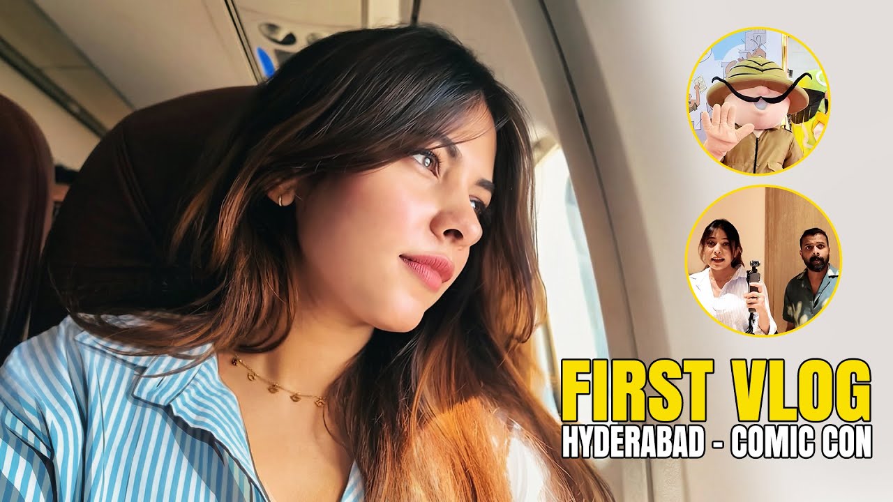 We Went to Hyderabad Comic Con! | Bright Fox’s First Vlog | 001