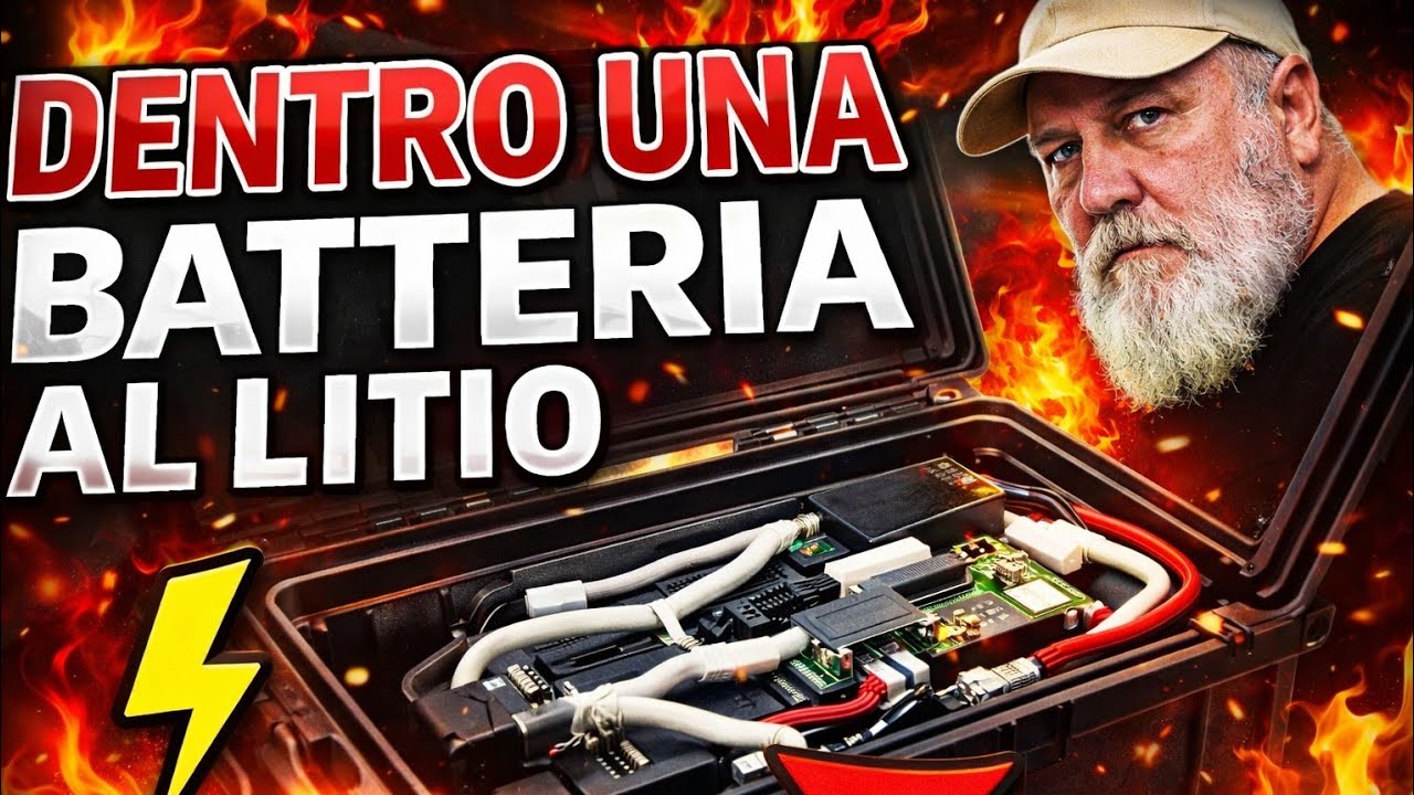 Apriamo una batteria al litio da 280Ah: quello che nessuno ti mostra