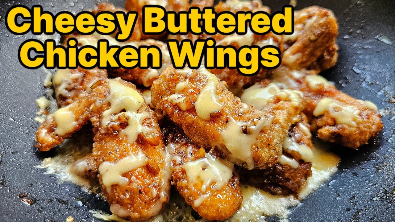 Crispy Buttered Chicken Wings Recipe | Easy & Delicious Appetizer