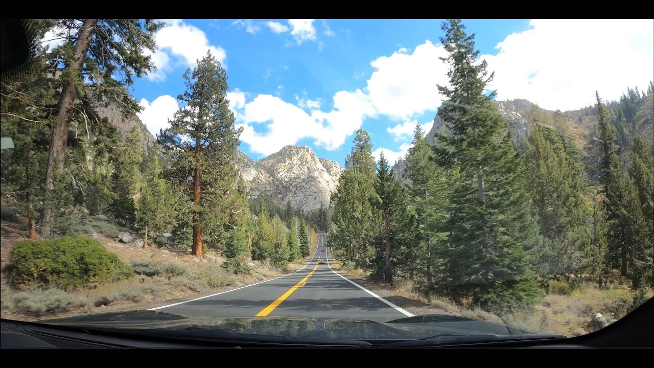 Ferrari FF - Fall drive in the Sierra Nevada mountains - 4k/60fps