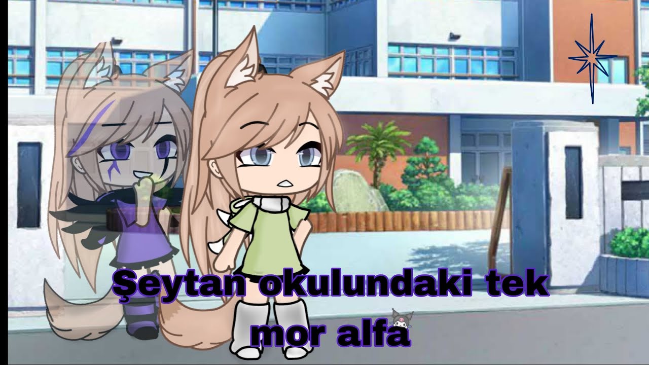 Şeytan okulundaki tek mor alfa kısa GLMM 