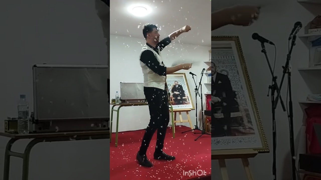 الفنان هابيل Magicien يبدع  في الحفل الختامي لفعاليات الأيام الثقافية لجمعية تمودة للتضامن والتنمية