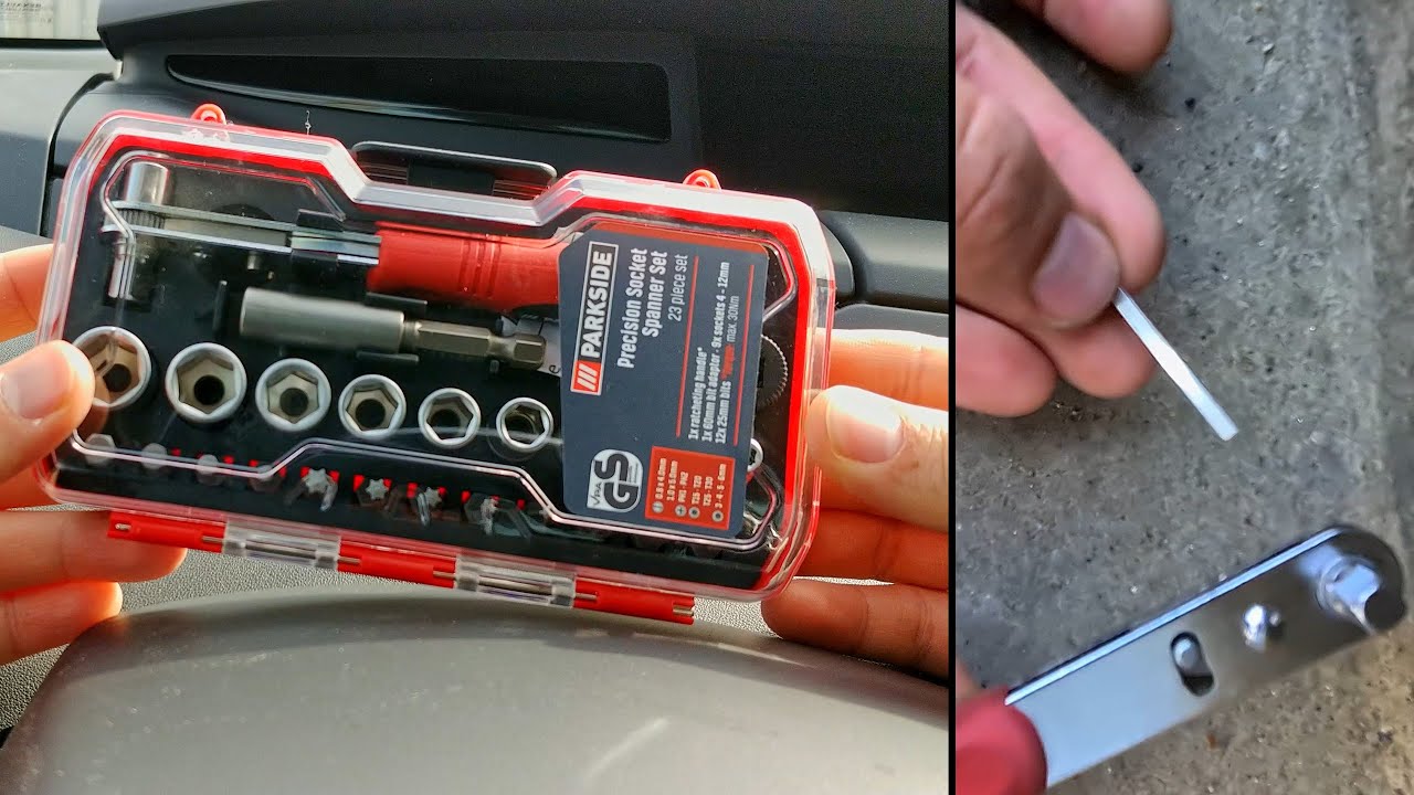 Parkside - Precision Socket Spanner Set 23 pieces (Unboxing + Ratchet FIX at 3:06)