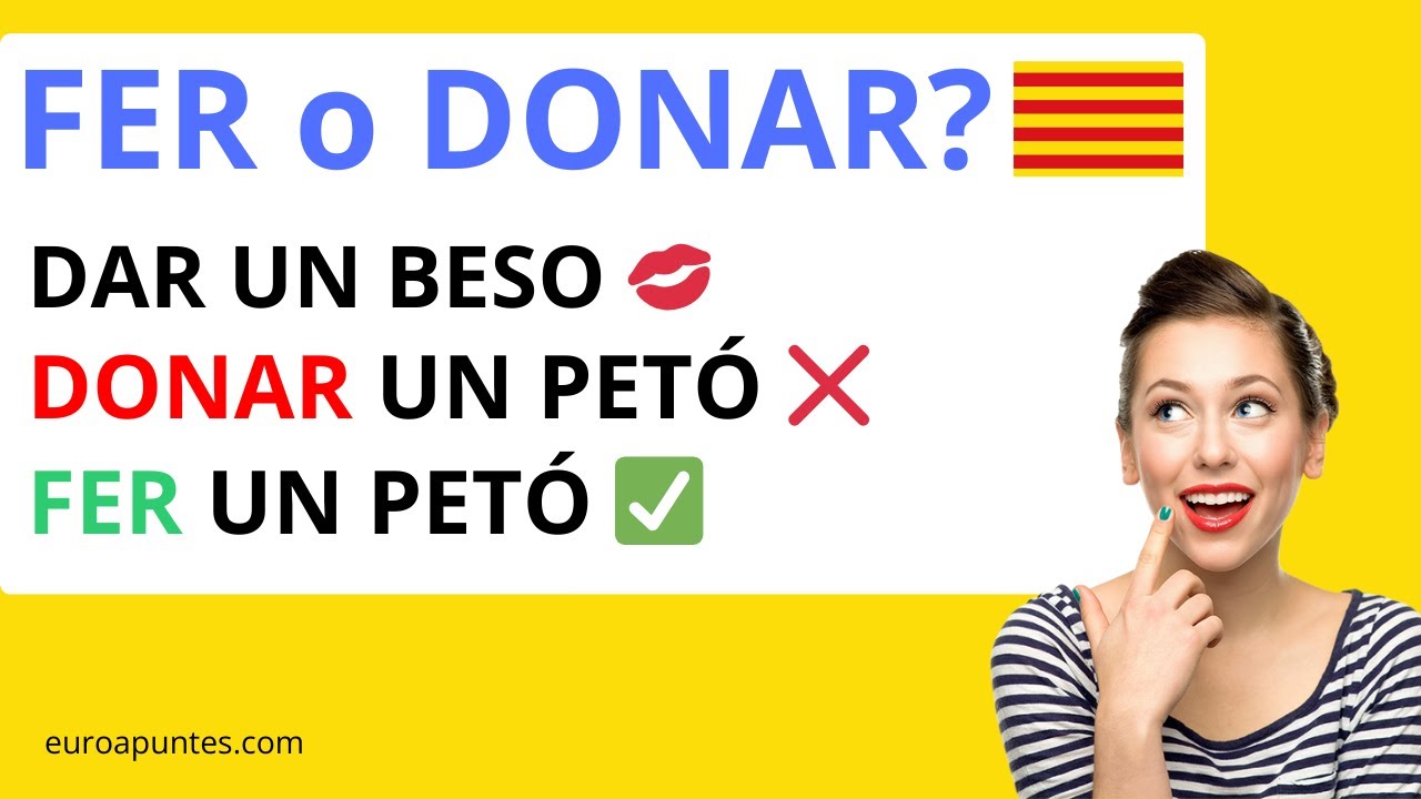 ¿FER o DONAR? 🧠 El error del 90% con estos VERBOS en CATALÁN ✨