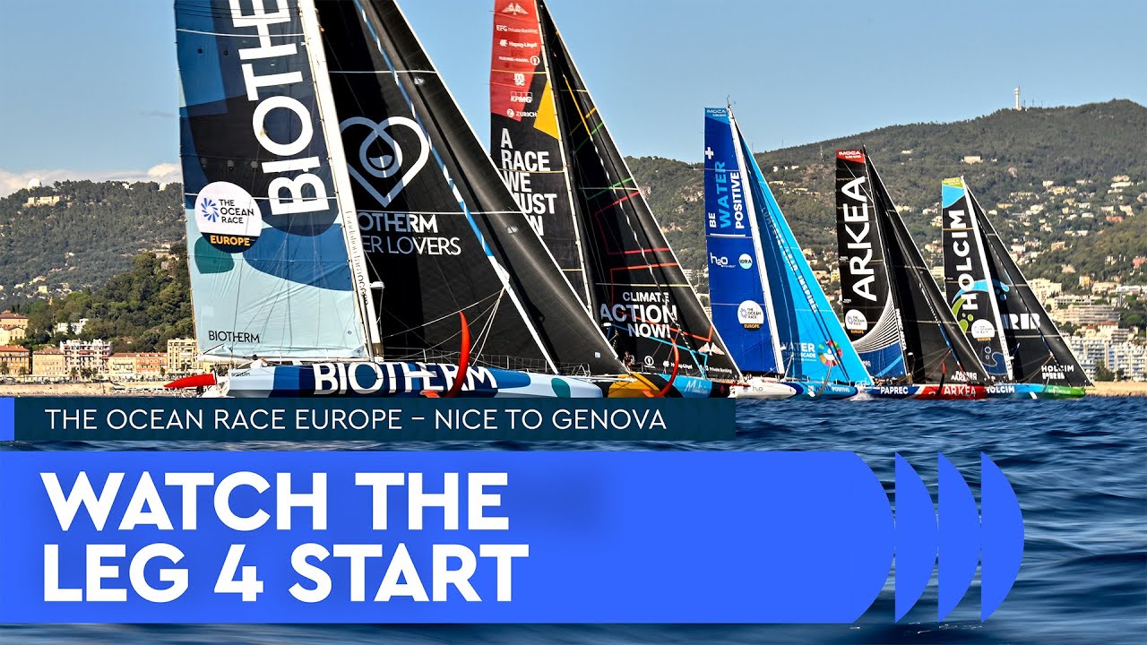 Watch the Leg 4 Start - Nice to Genova! | The Ocean Race Europe
