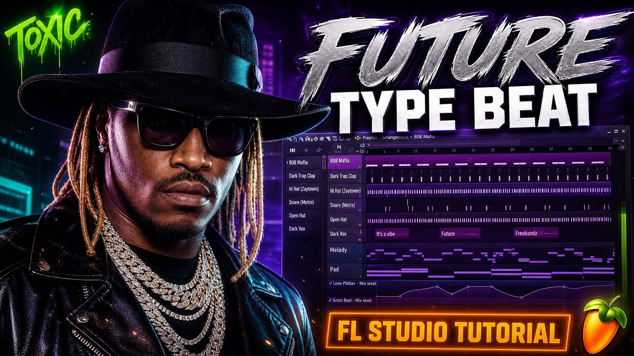 Как сделать бит в стиле FUTURE | Туториал по FL Studio