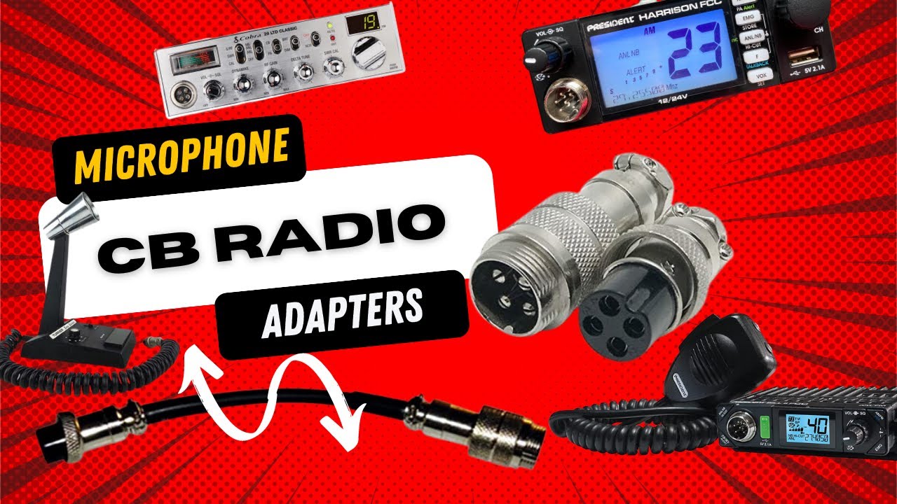 CB Radio Microphone Adapters