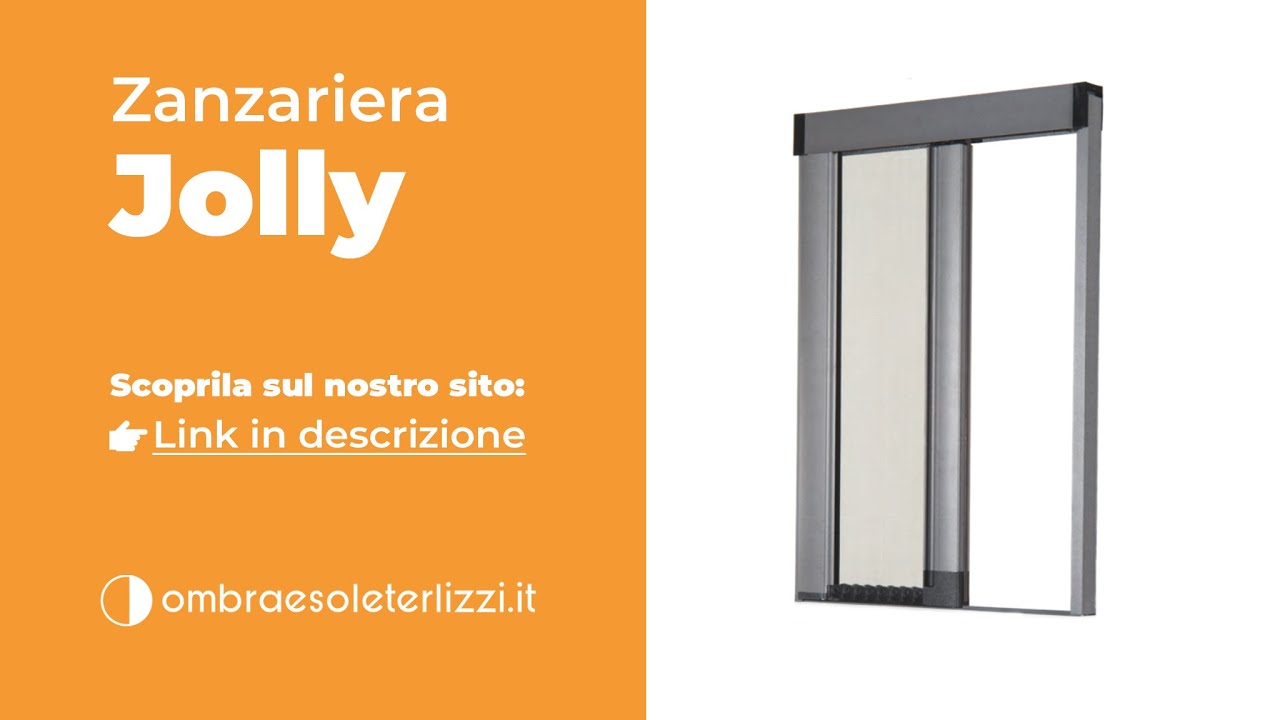 Zanzariera Jolly carrarmato a scorrimento laterale porta finestra I ombraesoleterlizzi.it
