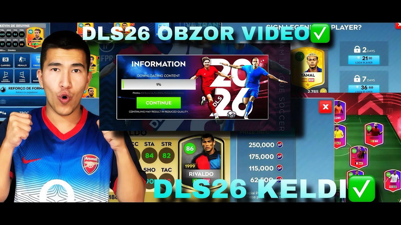 DLS26 YANGILANDI✅ YANGILANISH HAQIDA OBZOR VIDEO✅ YANGI KLASSIKLAR✅ YANGI REYTINGLI FUTBOLCHILAR&hellip;