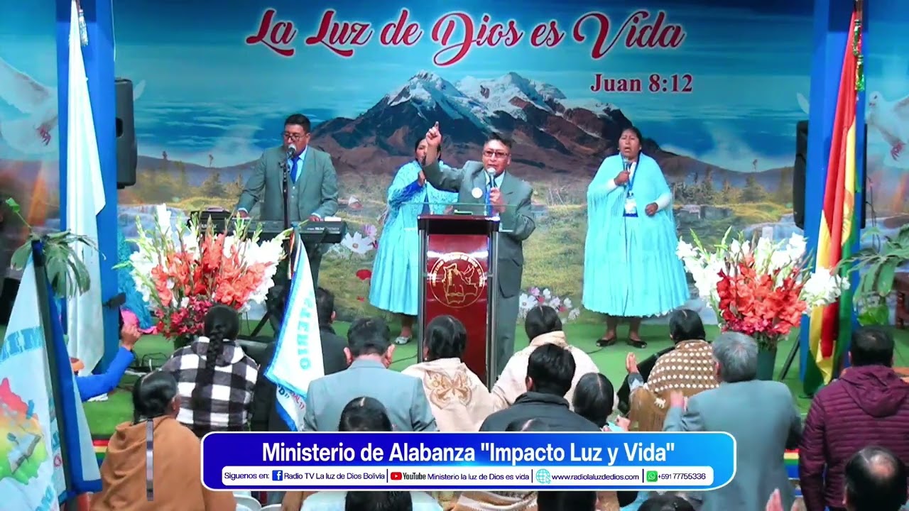 Ministerio Impacto Luz & Vida♫▷En vivo (Iglesia la luz de Dios - Segundo servicio) 03/08/25
