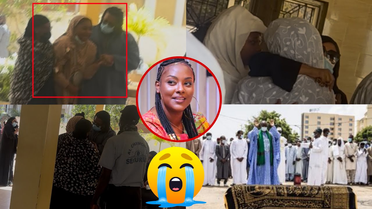 Ohh team bété bété et sa famille..très émues devant la dépouille de Halima Gadji à la levée du corps