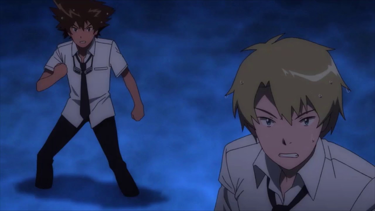 Wargreymon y Metalgarurumon Digimon Adventure Tri EP 17