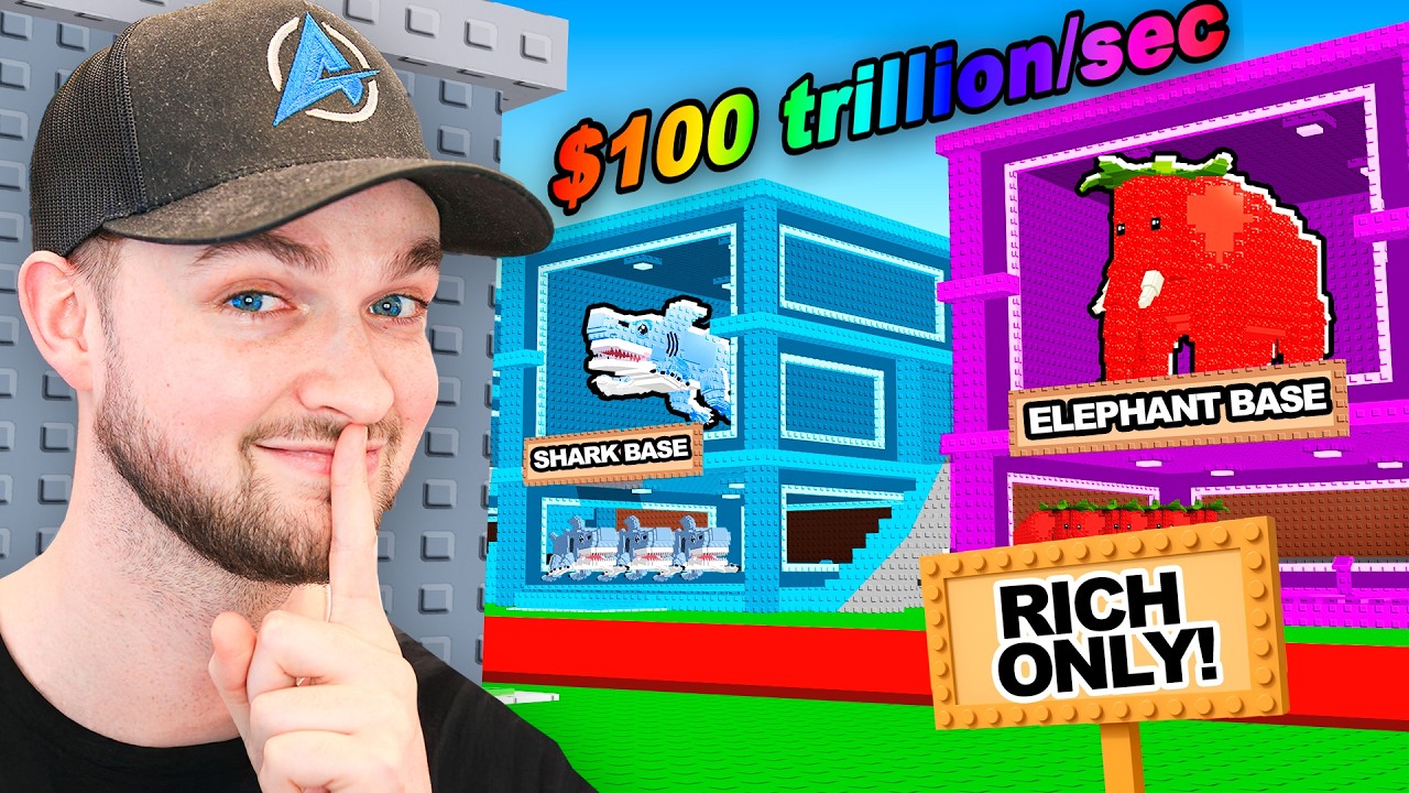 Я пробрался на СЕРВЕР ТОЛЬКО ДЛЯ БОГАТЫХ в игре Steal a Brainrot!