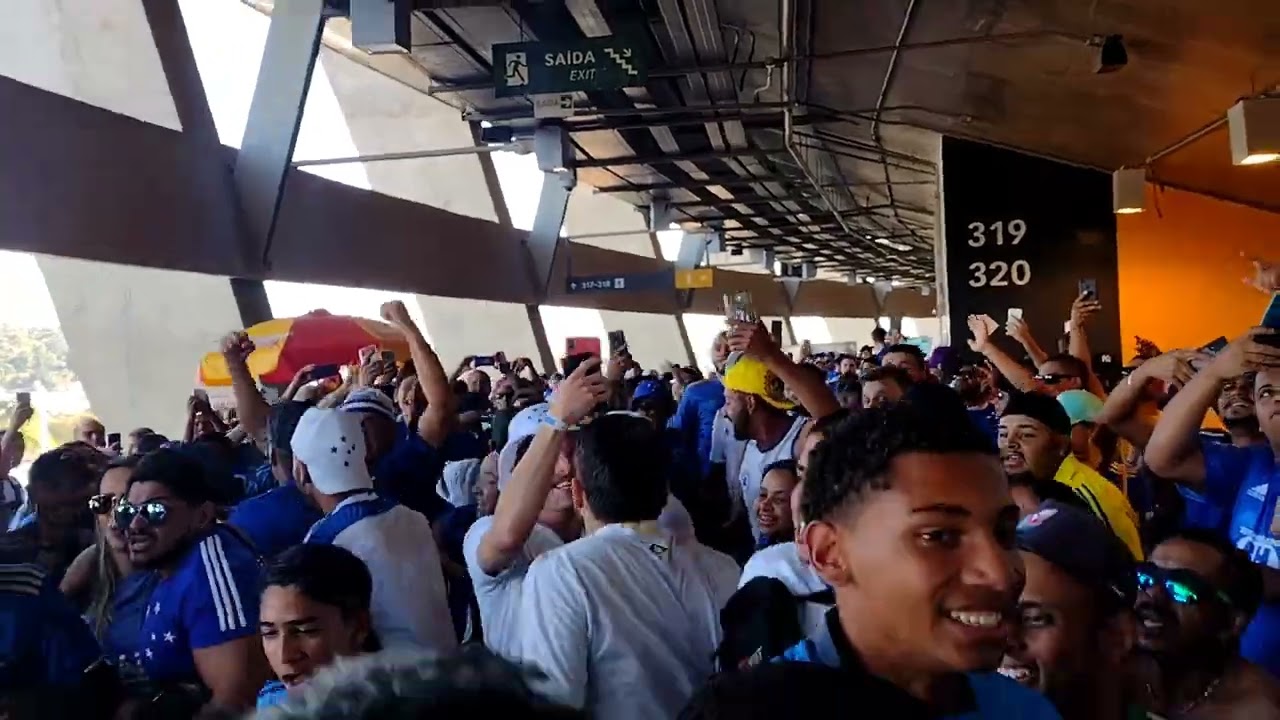 AQUECIMENTO BATERIA MAFIA AZUL | CRUZEIRO X BAHIA