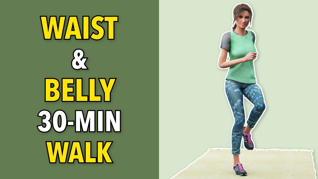 30-Minute Walking Workout: Smaller Waist & Flat Belly Walk