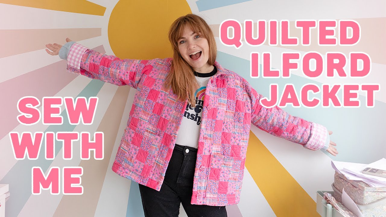 Quilted Ilford Jacket Sewing Vlog | Paige Joanna