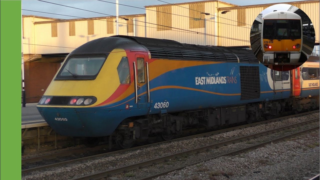 Trains at Peterborough