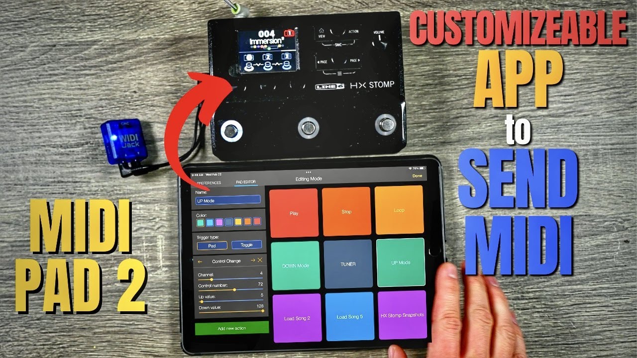 САМОЕ ПРОСТОЕ ПРИЛОЖЕНИЕ ДЛЯ ОТПРАВКИ MIDI-ДАННЫХ! MIDI Pad 2 — краткий совет