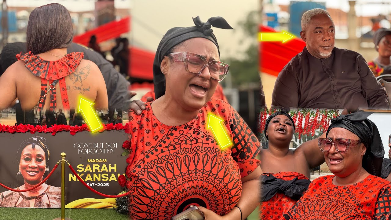 Apostle John Prah’s wife in Mekrom series one week observation💔😭 ft Matilda Asare & Kumawood stars🔥