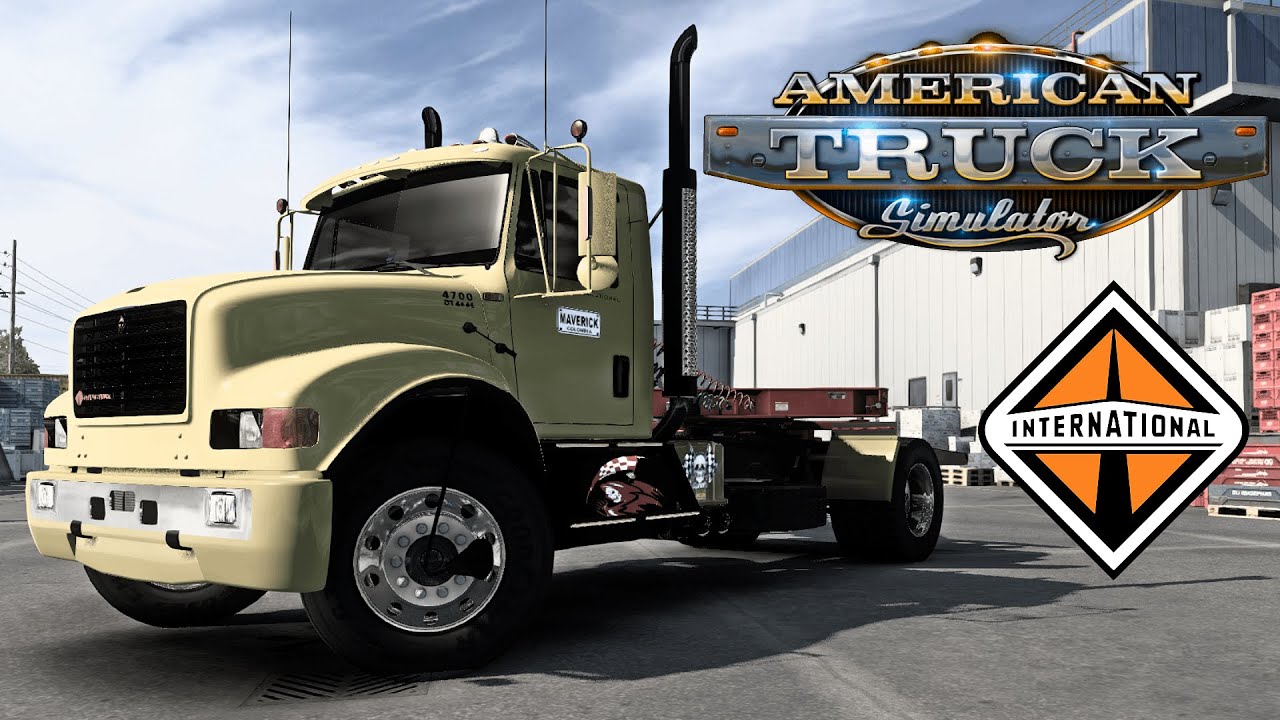 Exploring the International 4700 Mod with the Lowest Powered Engine - ATS 1.47